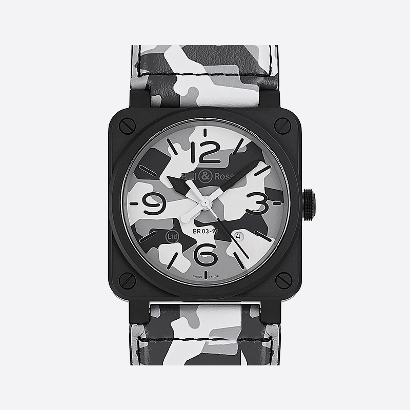BR03-92 WHITE CAMO 世界999本限定 BR0392-CG-CE/SCA 詳細画像 3
