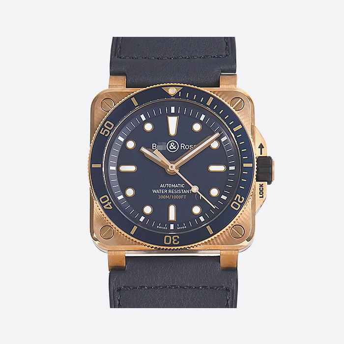 BR03―92 DIVER BLUE BRONZE 世界限定999本 BR0392-D-LU-BR/SCA 詳細画像 3