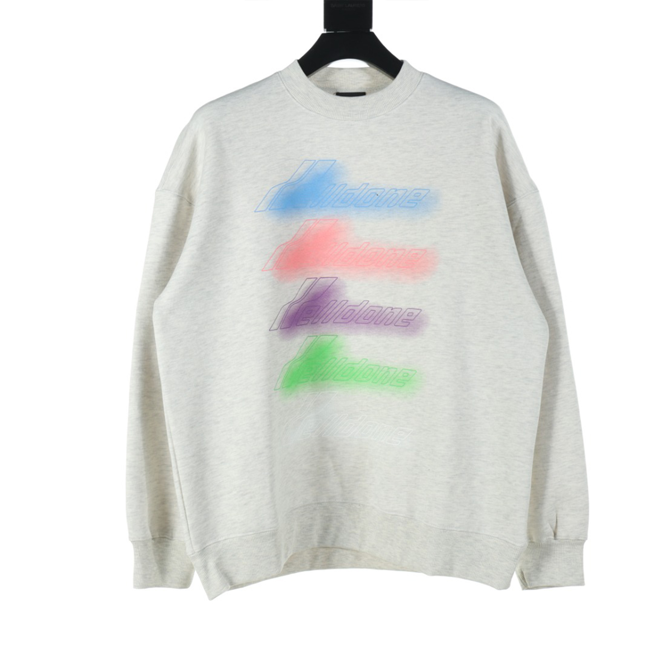 WE11DONE 24FW ネオンバラージ クルーネックスウェットシャツ 詳細画像 2