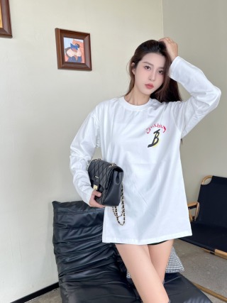 バーバリー レター セイルボート ペイントプリント ロングスリーブ Tシャツ 詳細画像 3