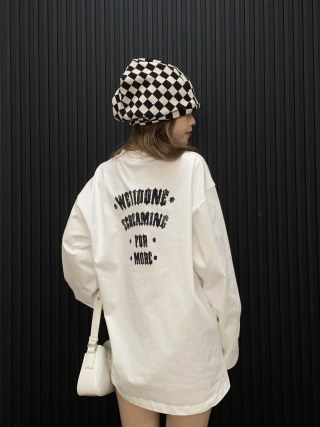 ウェルダン ウー・シュアンイーとルー・ハンのコンサートをテーマにした猫柄の長袖Tシャツとジャケット 詳細画像 1