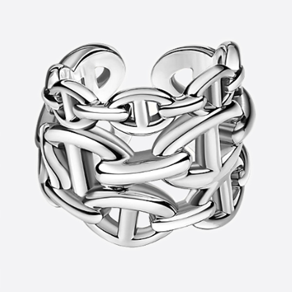 エルメスChaine d'ancre Enchaineeリング H109506B 00046