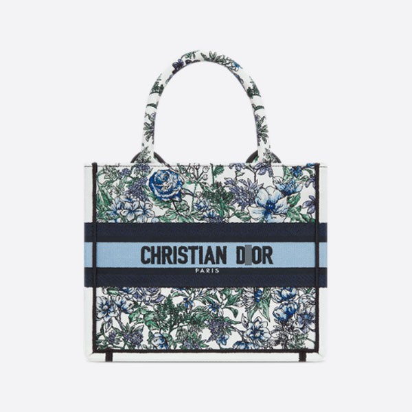 BOOK TOTE バッグ スモール Flowers Constellation エンブロイダリー M1265ZECZ_M933
