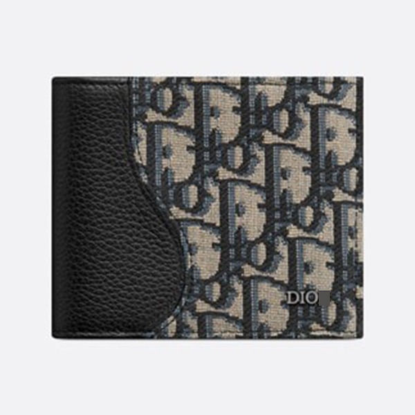 ディオール サドル 二つ折り財布 2ADBH076YKS_H05E