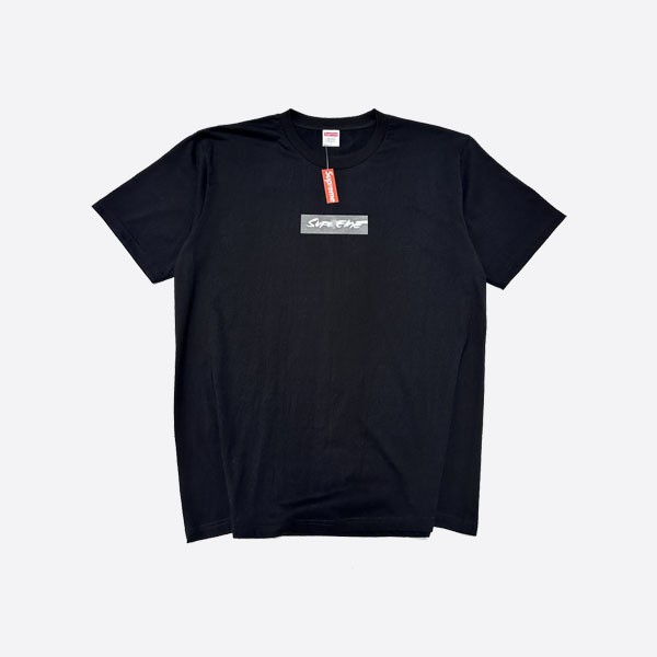 シュプリーム フューチュラ ボックス ロゴ Tシャツ ブラック