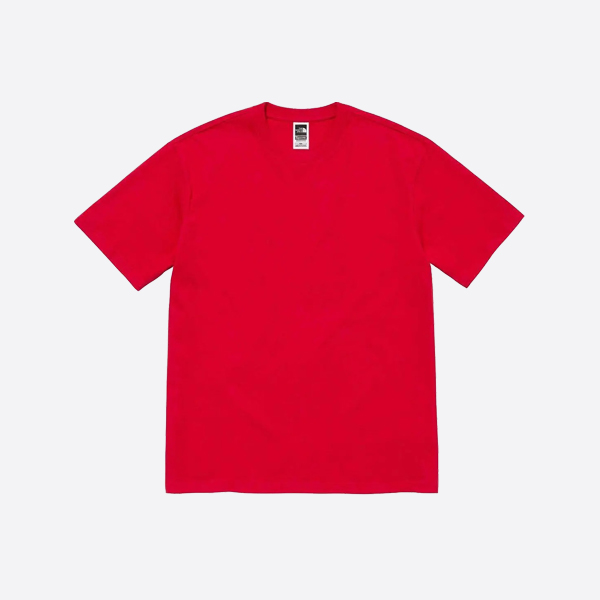 シュプリーム ザ・ノース・フェイス S/S トップス レッド