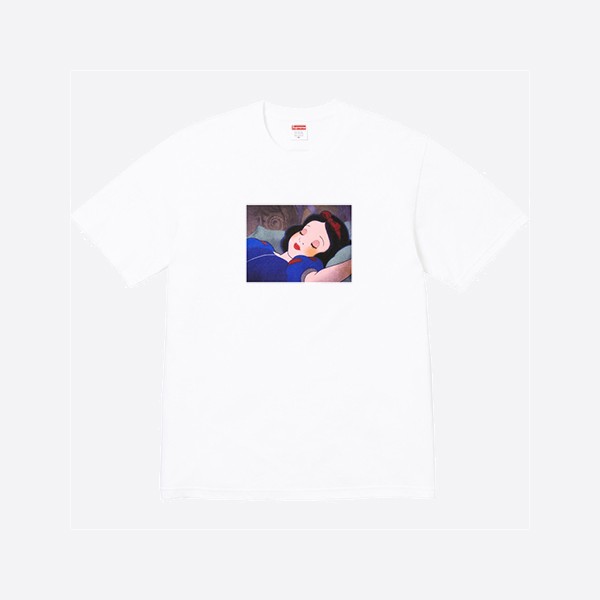 シュプリーム スノーホワイト Tシャツ ホワイト