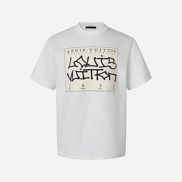 ルイ・ヴィトン シグネチャープリント Tシャツ ホワイト