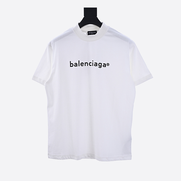 バレンシアガ R ロゴ Tシャツ ホワイト