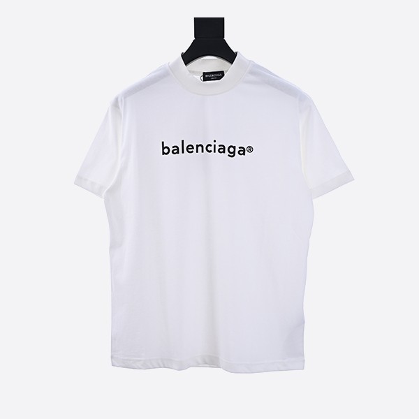 バレンシアガ R ロゴ Tシャツ ホワイト