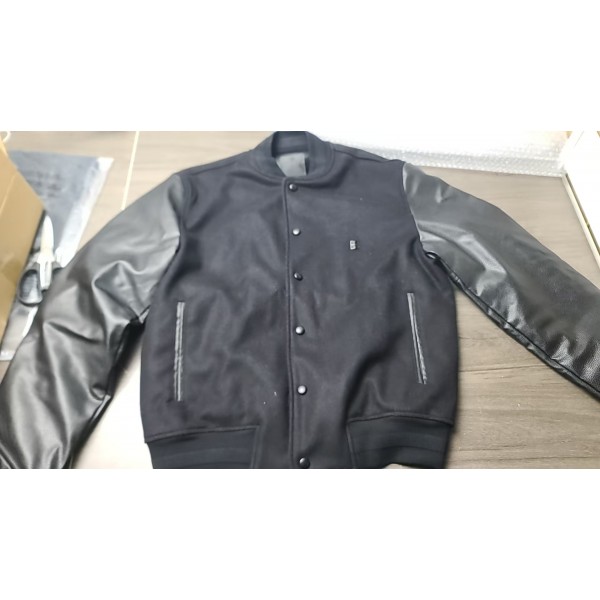 Givenchy Bomber Jack Met Logo Placard