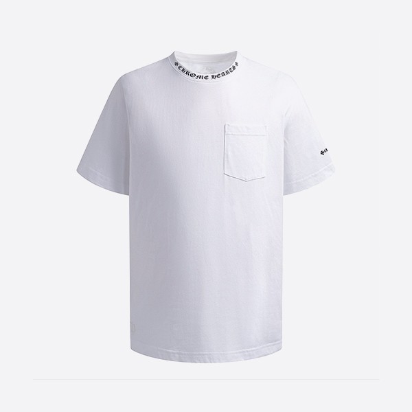 クロームハーツ ネックロゴ Fuck You 半袖 Tシャツ ホワイト