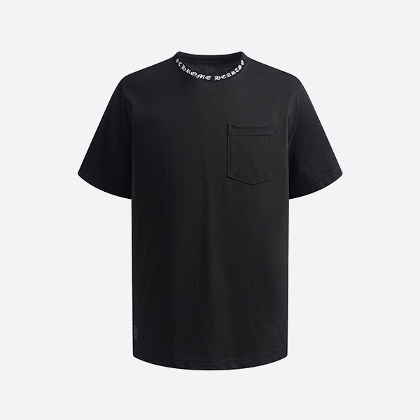クロームハーツ ネックロゴ Fuck You 半袖 Tシャツ ブラック