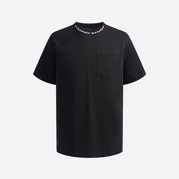 クロームハーツ ネックロゴ Fuck You 半袖 Tシャツ ブラック