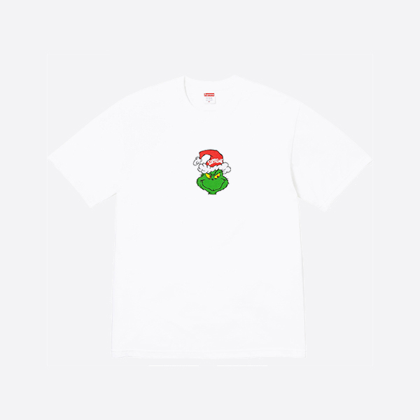シュプリーム グリンチ Tシャツ ホワイト