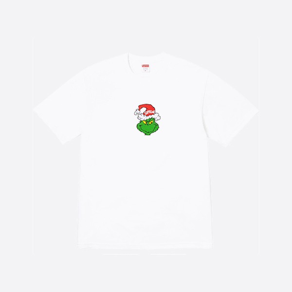 シュプリーム グリンチ Tシャツ ホワイト