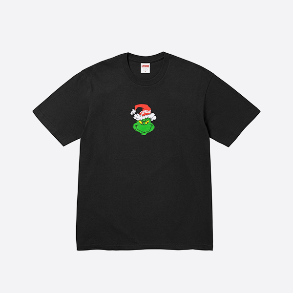 シュプリーム グリンチ Tシャツ ブラック