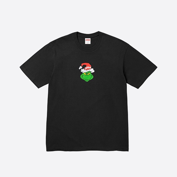 シュプリーム グリンチ Tシャツ ブラック