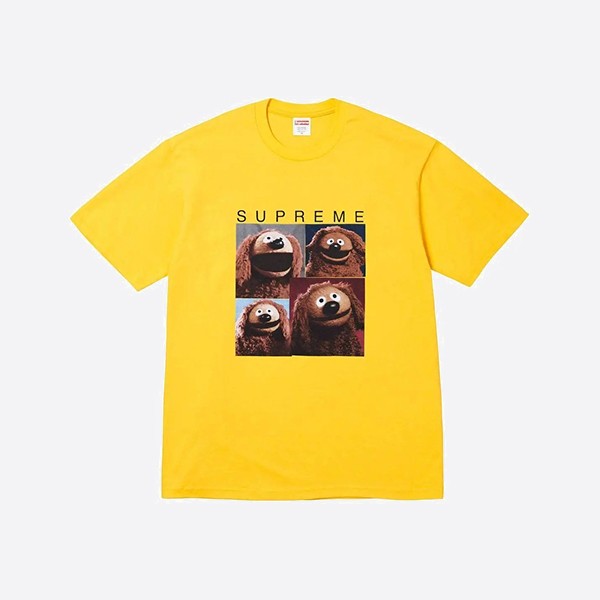 シュプリーム ロルフ Tシャツ イエロー