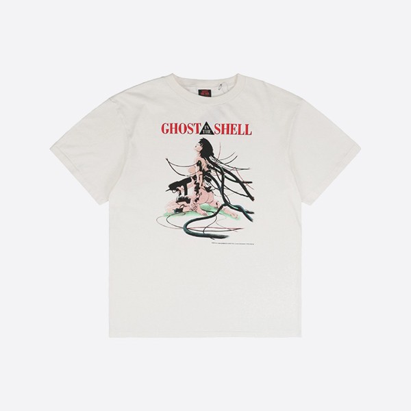 セントマイケル 攻殻機動隊 Tシャツ ホワイト