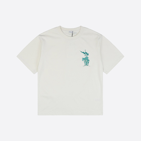 バーバリー ミント EKD コットン Tシャツ ホワイト