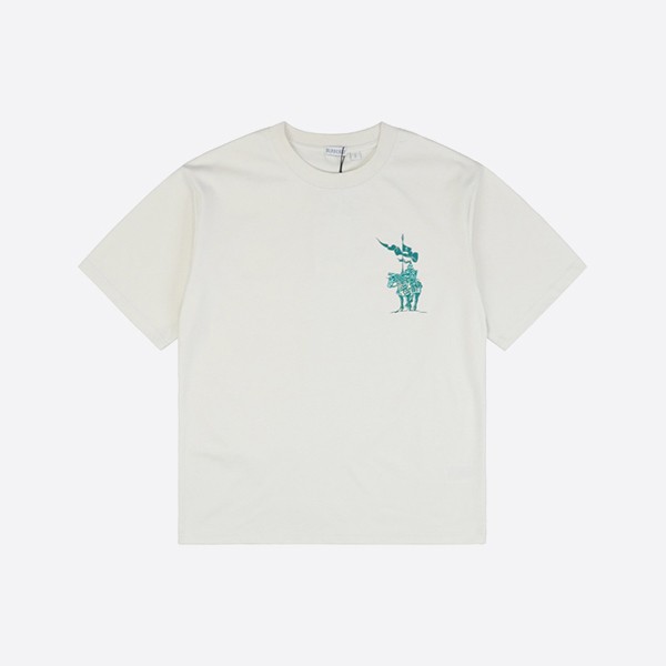バーバリー ミント EKD コットン Tシャツ ホワイト