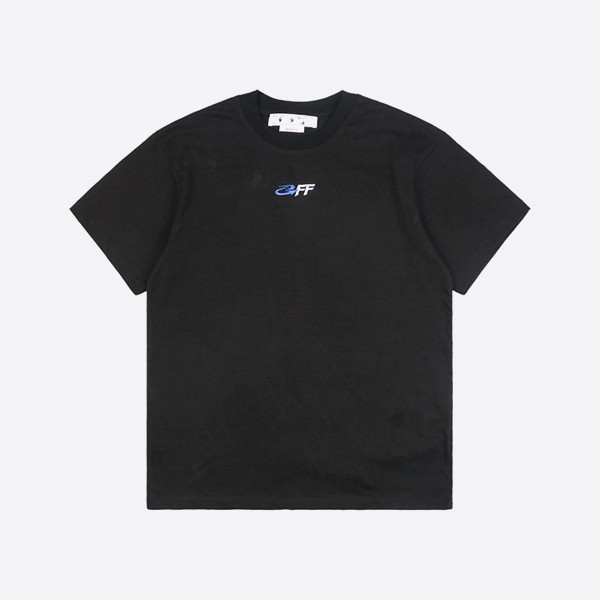 オフホワイト エクサクト オップ オーバー スケート S/S Tシャツ ブラック