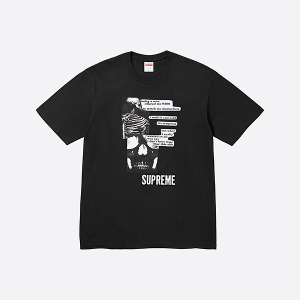 シュプリーム アナトミー Tシャツ ブラック