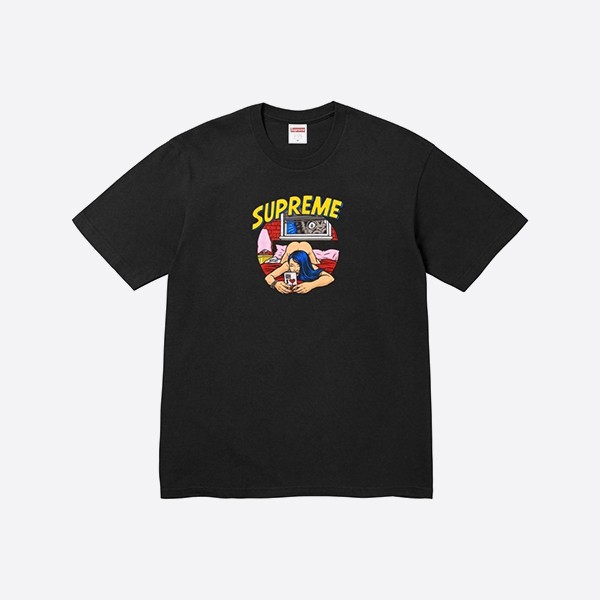 シュプリーム ベッドルーム Tシャツ ブラック