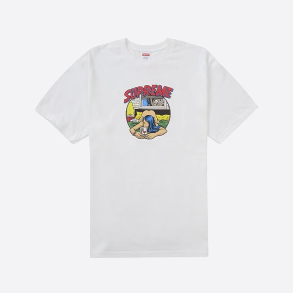 シュプリーム ベッドルーム Tシャツ ホワイト