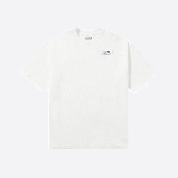 MM6 メゾン・マルジェラ テーピング ロゴ Tシャツ ホワイト