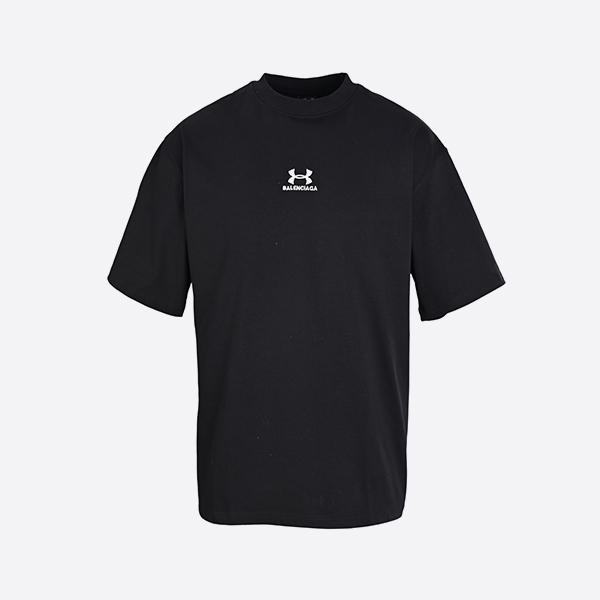 バレンシアガ アンダーアーマー Tシャツ ブラック/ホワイト