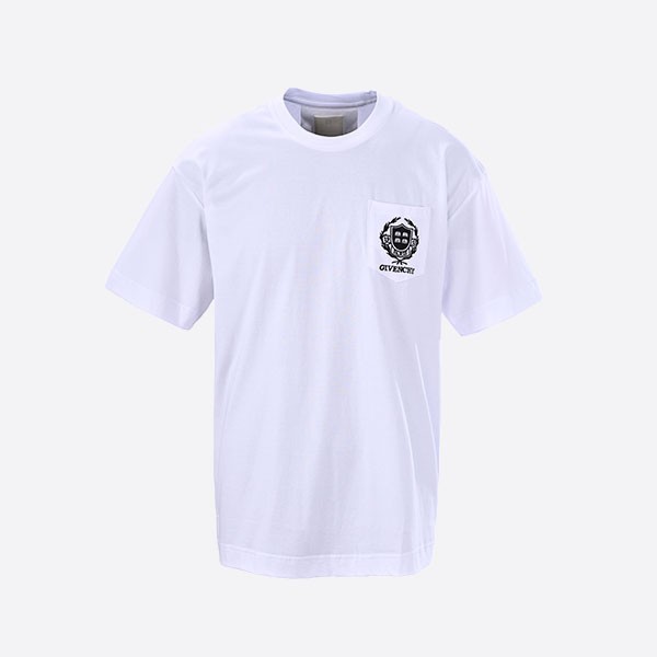 ジバンシィ ホワイト クレスト Tシャツ