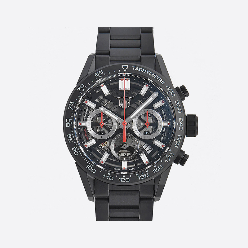 カレラ キャリバーホイヤー02 クロノグラフ43mm CBG2090.BH0661