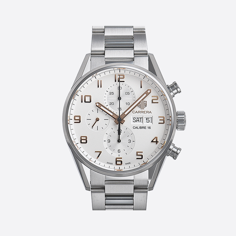 カレラ キャリバー16 デイデイト 43mm CV2A1AC.BA0738