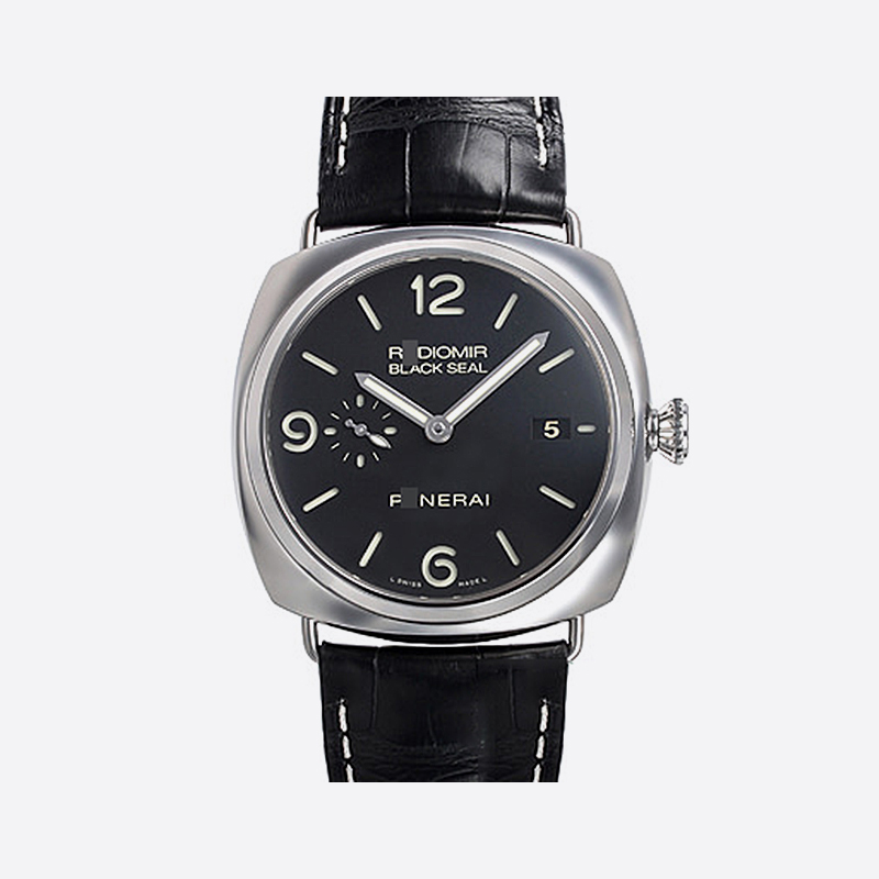  ラジオミールブラックシール ３デイズオートマチック４５mm PAM00388