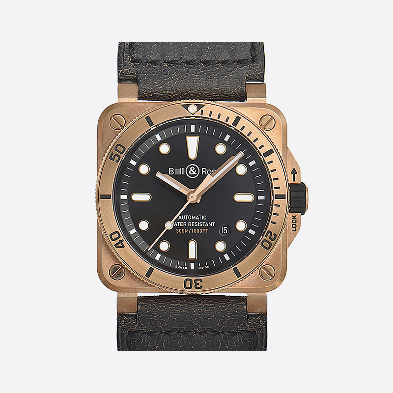 BR03―92 DIVER BRONZE 世界限定999本 BR0392-D-BL-BR/SCA