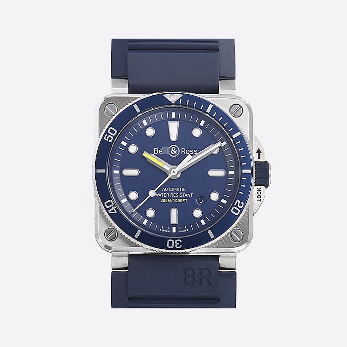 BR03－92 DIVER BLUE BR03-92-D-BU-ST/SRB