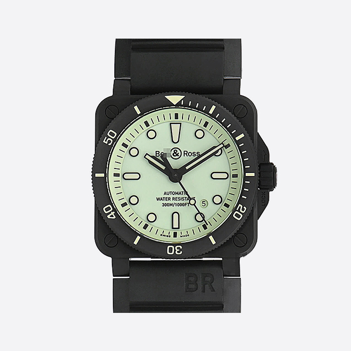 BR03―92 DIVER FULL LUM 世界限定999本 BR0392-D-C5-CE/SRB