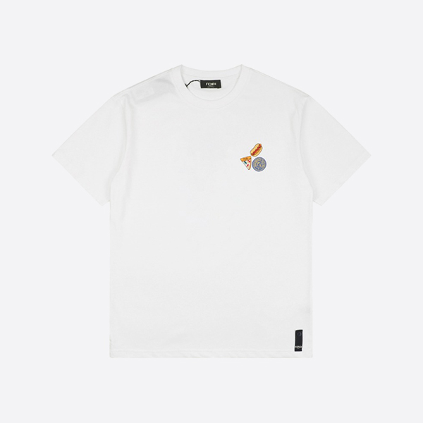 フェンディ フェンディリック Tシャツ ホワイト