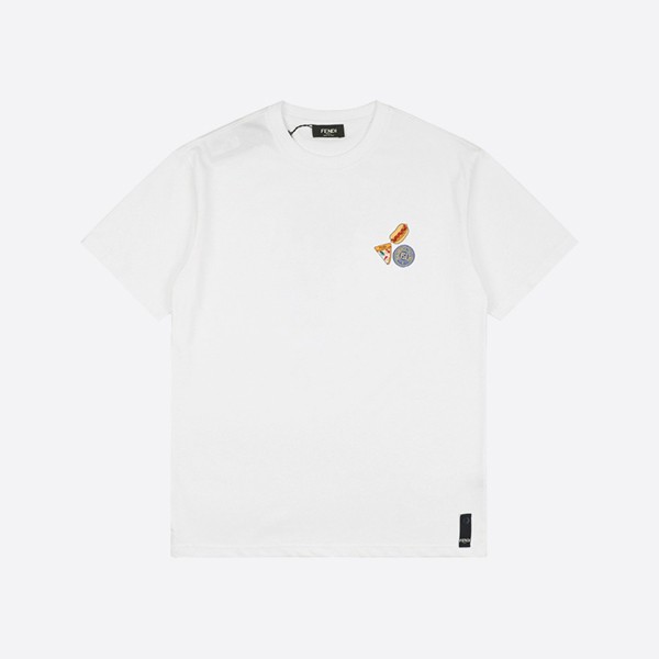 フェンディ フェンディリック Tシャツ ホワイト