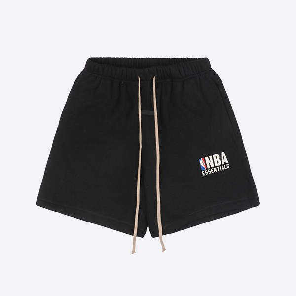 フィア オブ ゴッド エッセンシャルズ NBA スウェットショーツ ブラック