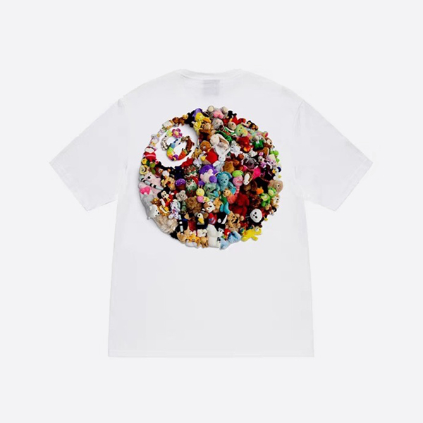 ステューシー プラッシュ Tシャツ ホワイト