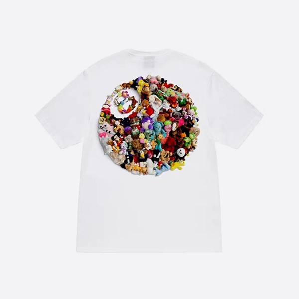 ステューシー プラッシュ Tシャツ ホワイト