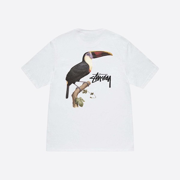 ステューシー トゥーカン Tシャツ ホワイト