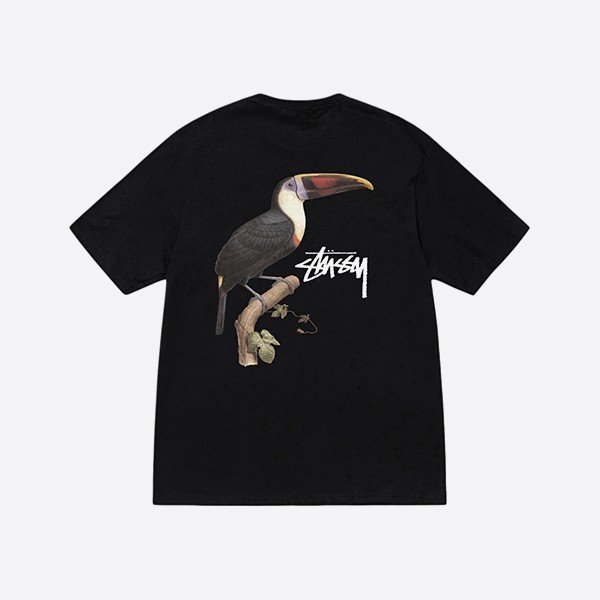 ステューシー トゥーカン Tシャツ ブラック