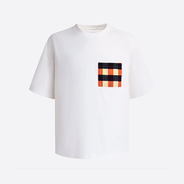 ボッテガ・ヴェネタ グリンガム ポケット Tシャツ ホワイト