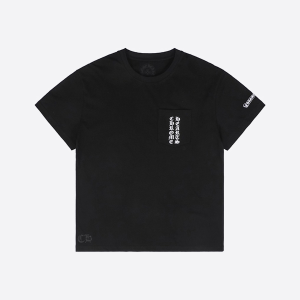 クロームハーツ 大阪限定 スクロール ラベル S/S Tシャツ ブラック