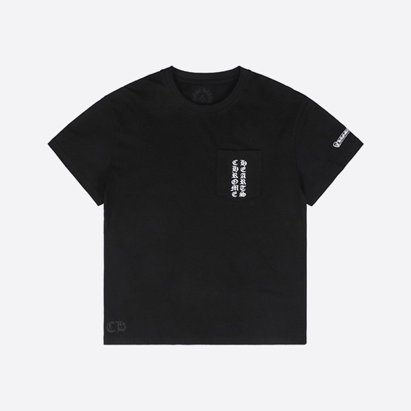 クロームハーツ 大阪限定 スクロール ラベル S/S Tシャツ ブラック
