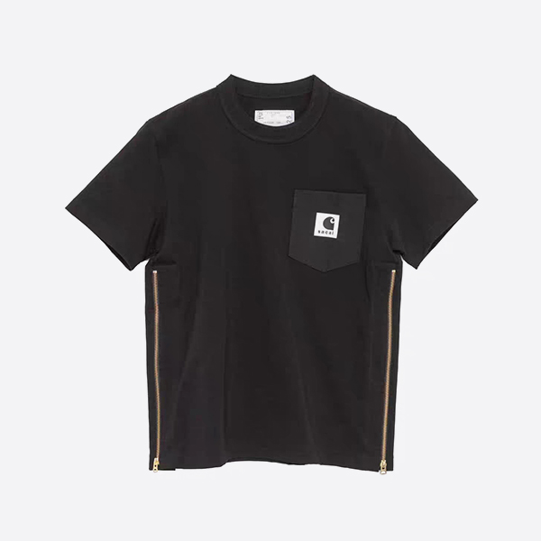 サカイ x カーハート WIP Tシャツ ブラック